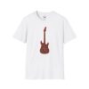 Electric Guitar Graphic T-Shirt — Red Psychedelic Music Tee - Thumbnail Image 10