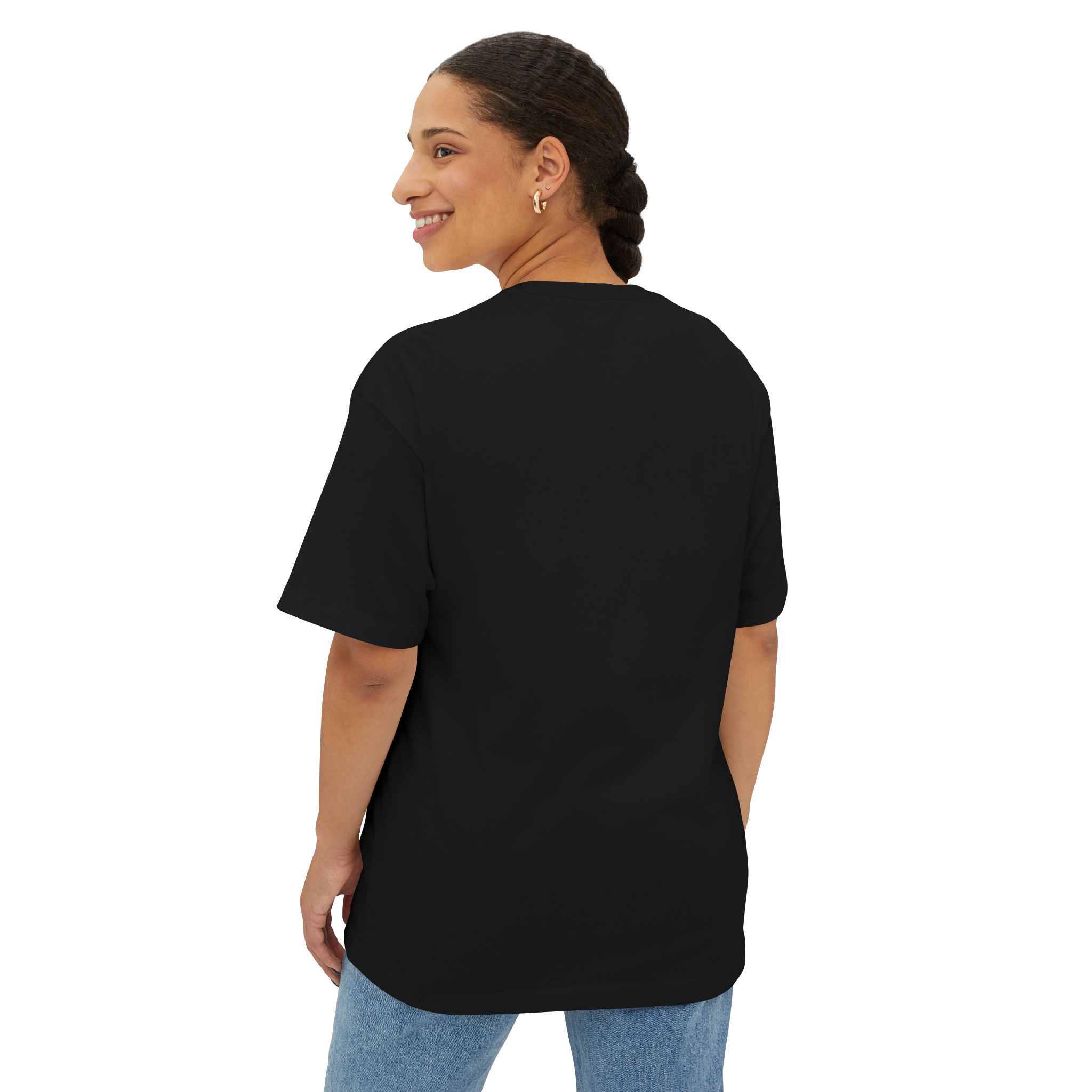 Copy of Retro Vibes Unisex Oversized Boxy Tee, Music Lover Shirt, Festival Attire, Comfortable Casual Tee, Graphic Tee for Every Day - Image 14