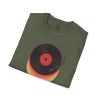 Retro Vinyl Record T-Shirt — Rainbow Stack Turntable Tee - Thumbnail Image 94