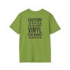 Vinyl Lover T-Shirt — "Caution! Can Talk About Vinyl For Hours" Graphic Tee - Thumbnail Image 62