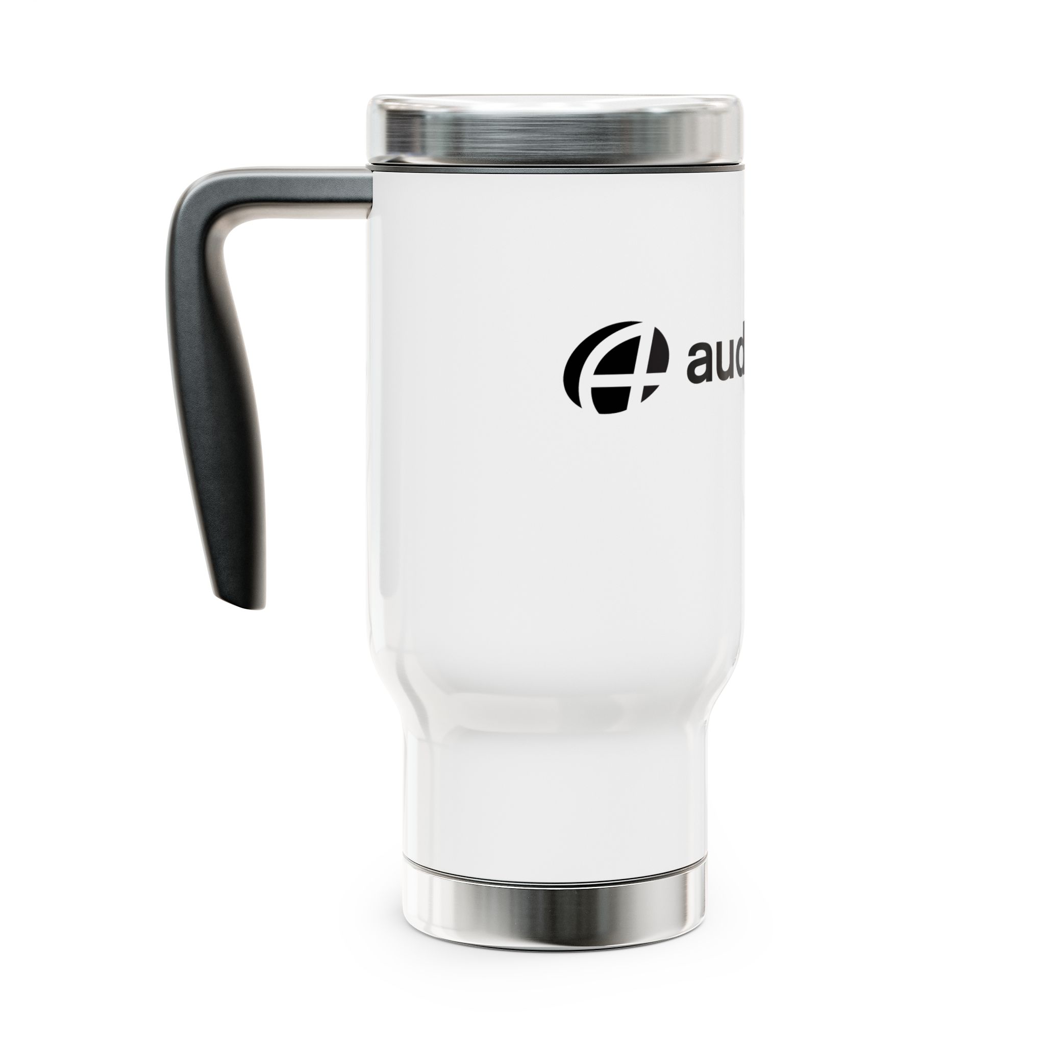 Stainless Steel Travel Mug with Handle, 14oz - Image 3