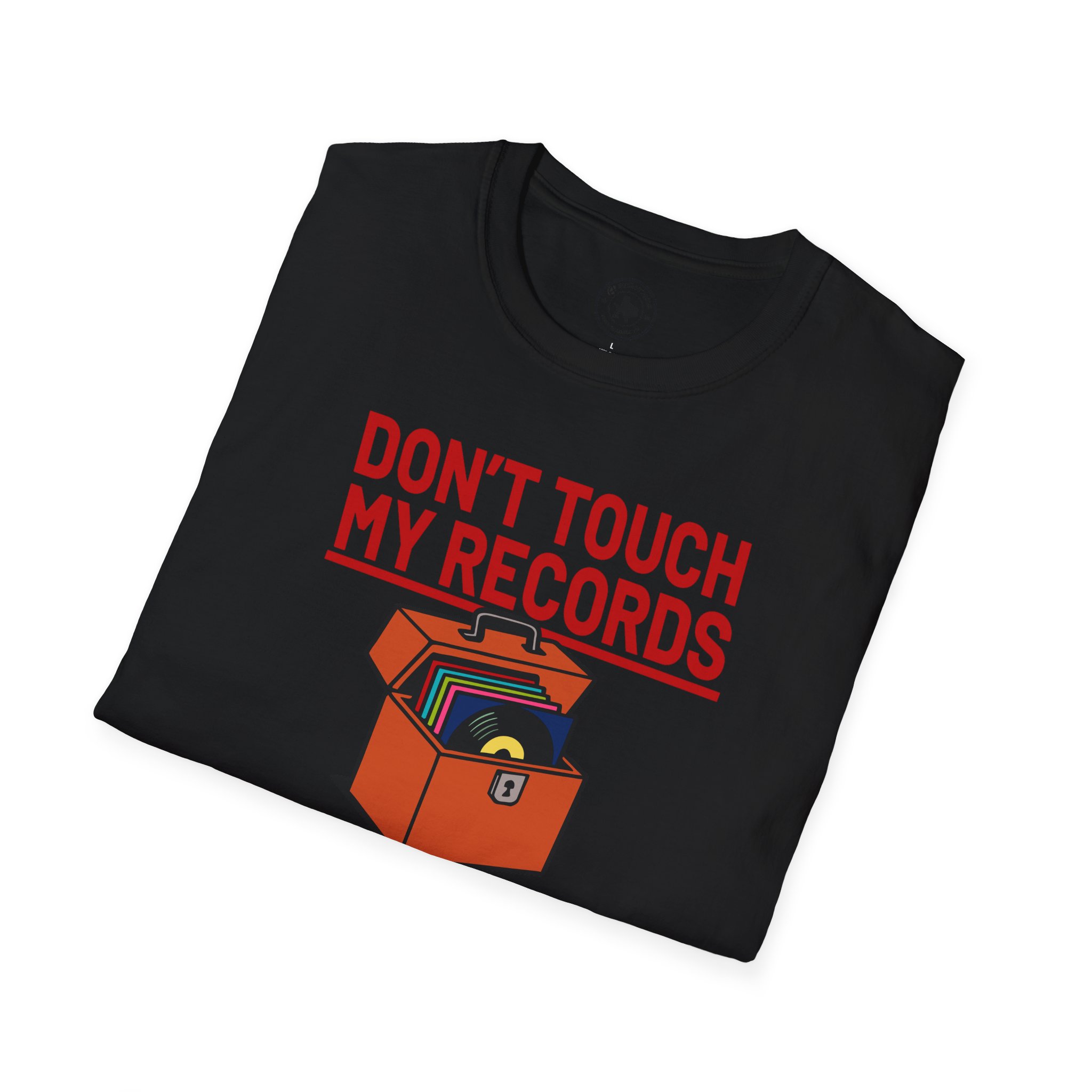 Don't Touch My Records T-Shirt — Retro Vinyl Collector Shirt - Image 5