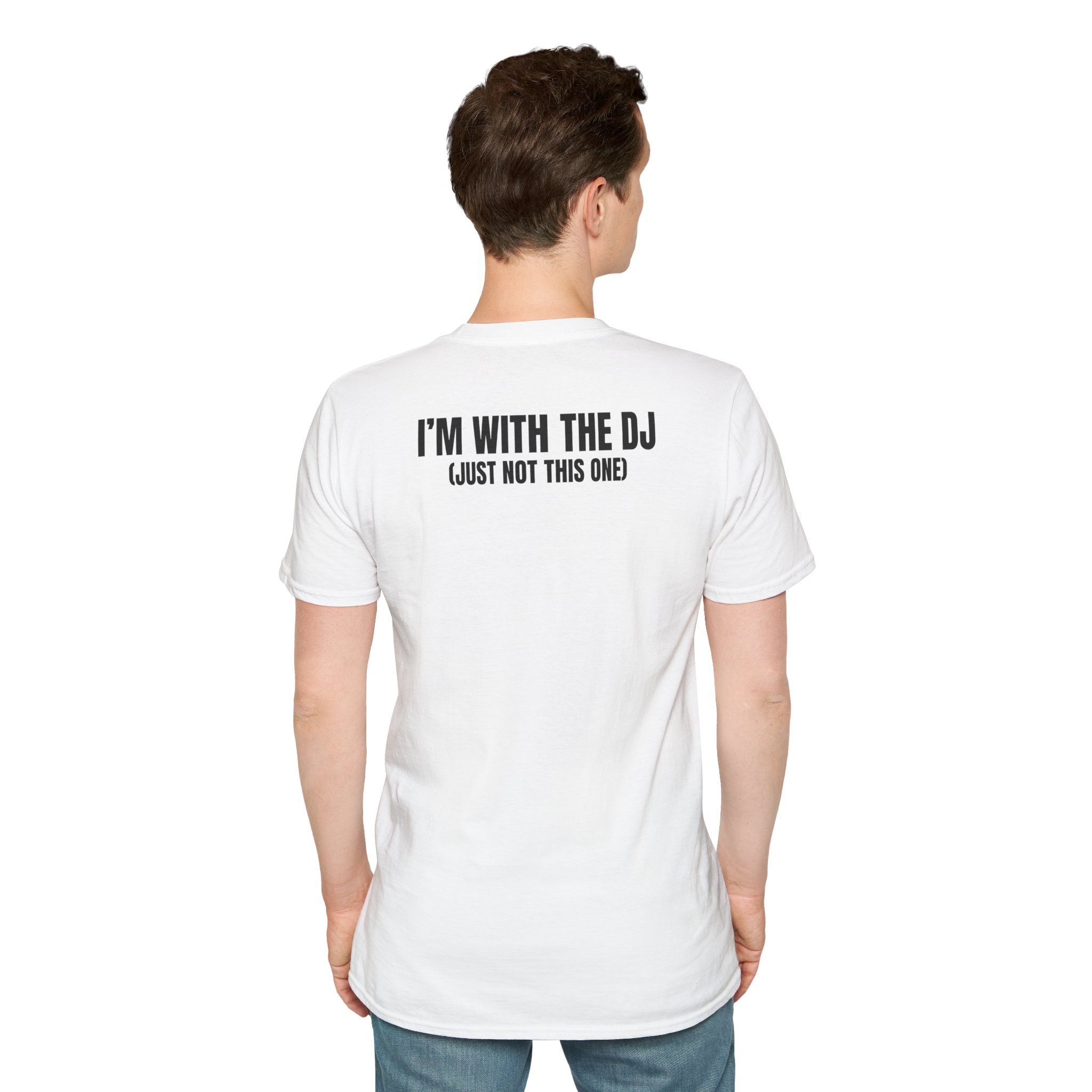 DJ Humor Unisex Softstyle T-Shirt - Perfect for Music Lovers - Image 12