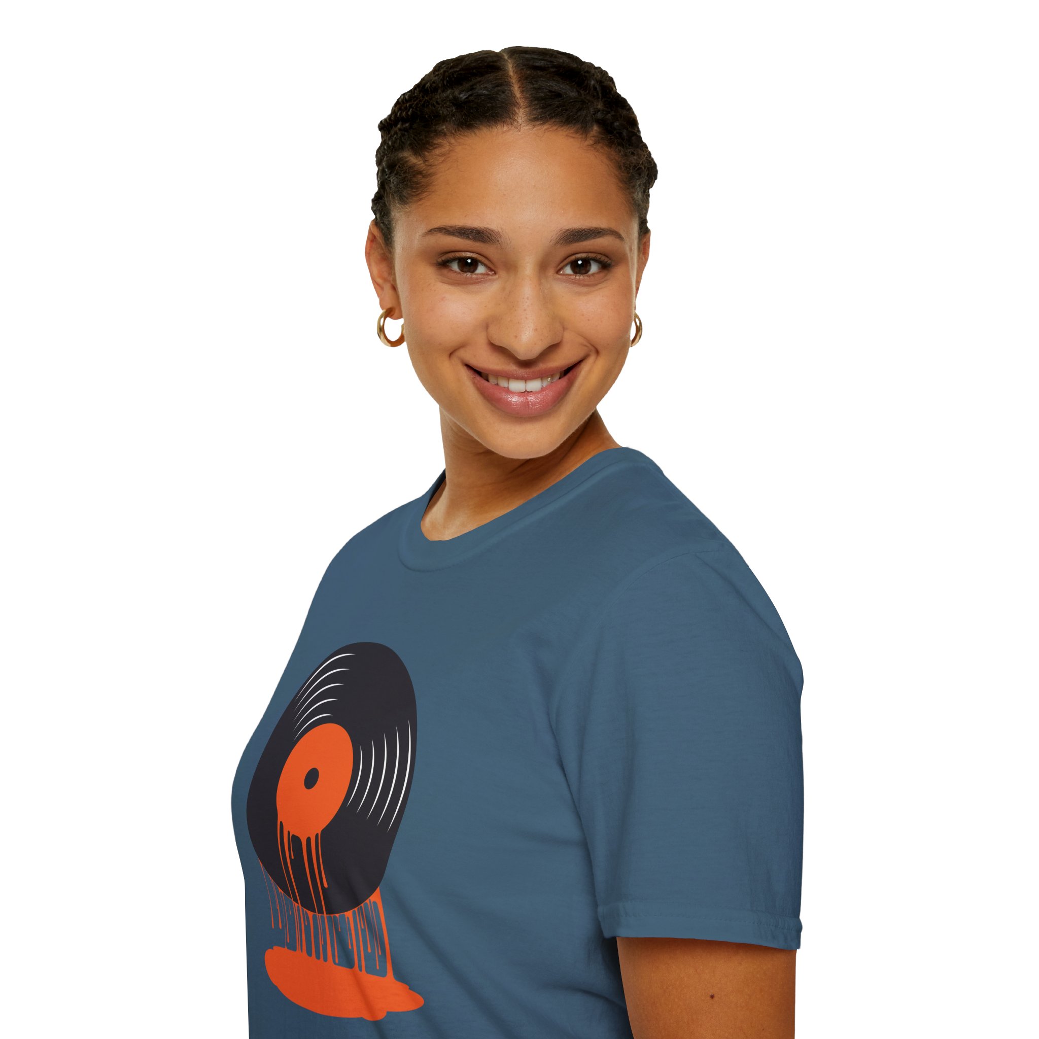 Vinyl Record Drip T-Shirt — Retro Music Tee - Image 9