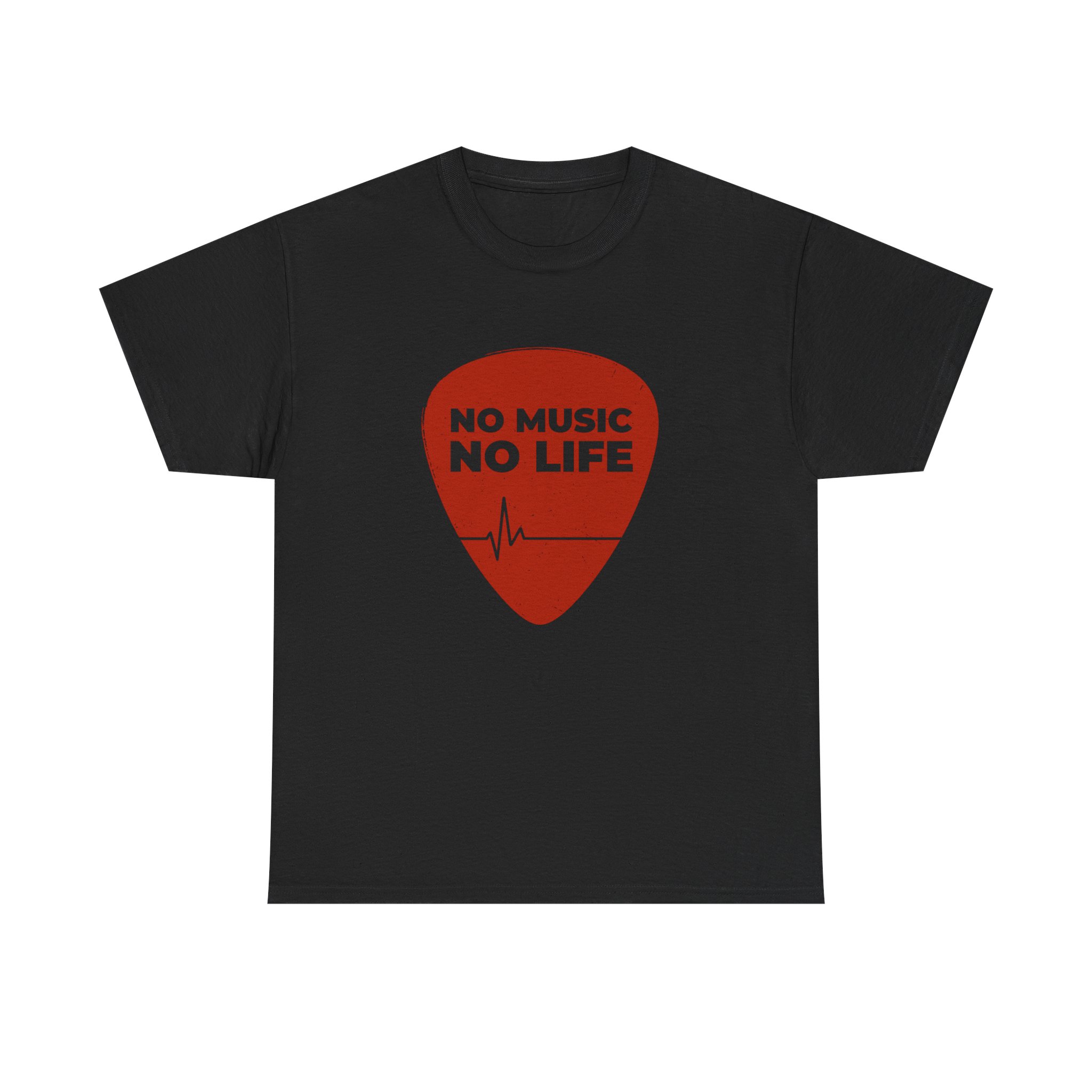 No Music No Life Unisex Heavy Cotton Tee - Image 13