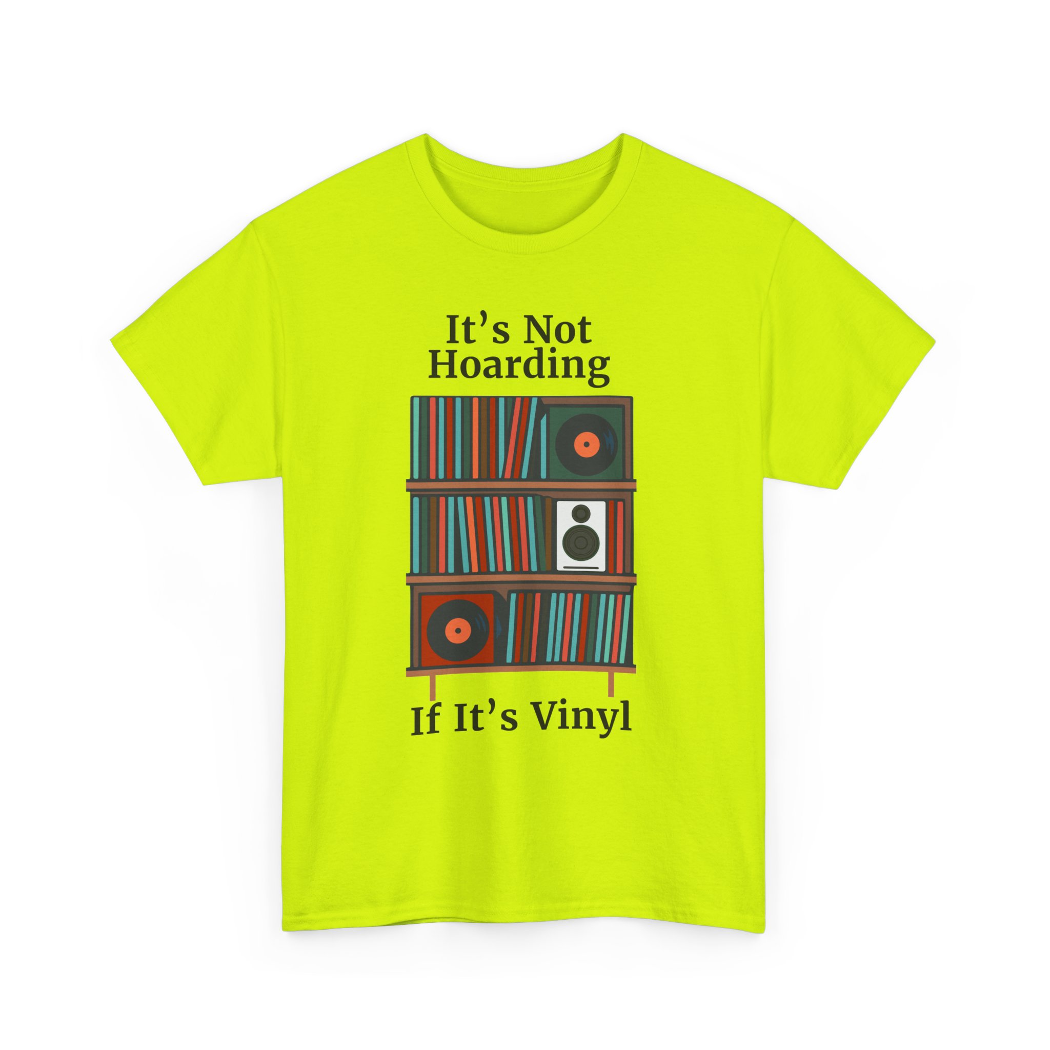 Vinyl Lover's Tee, Music Enthusiast Shirt, Record Collector Gift, Unique Vinyl Print T-Shirt, It's Not Hoarding If It's Vinyl - Image 27