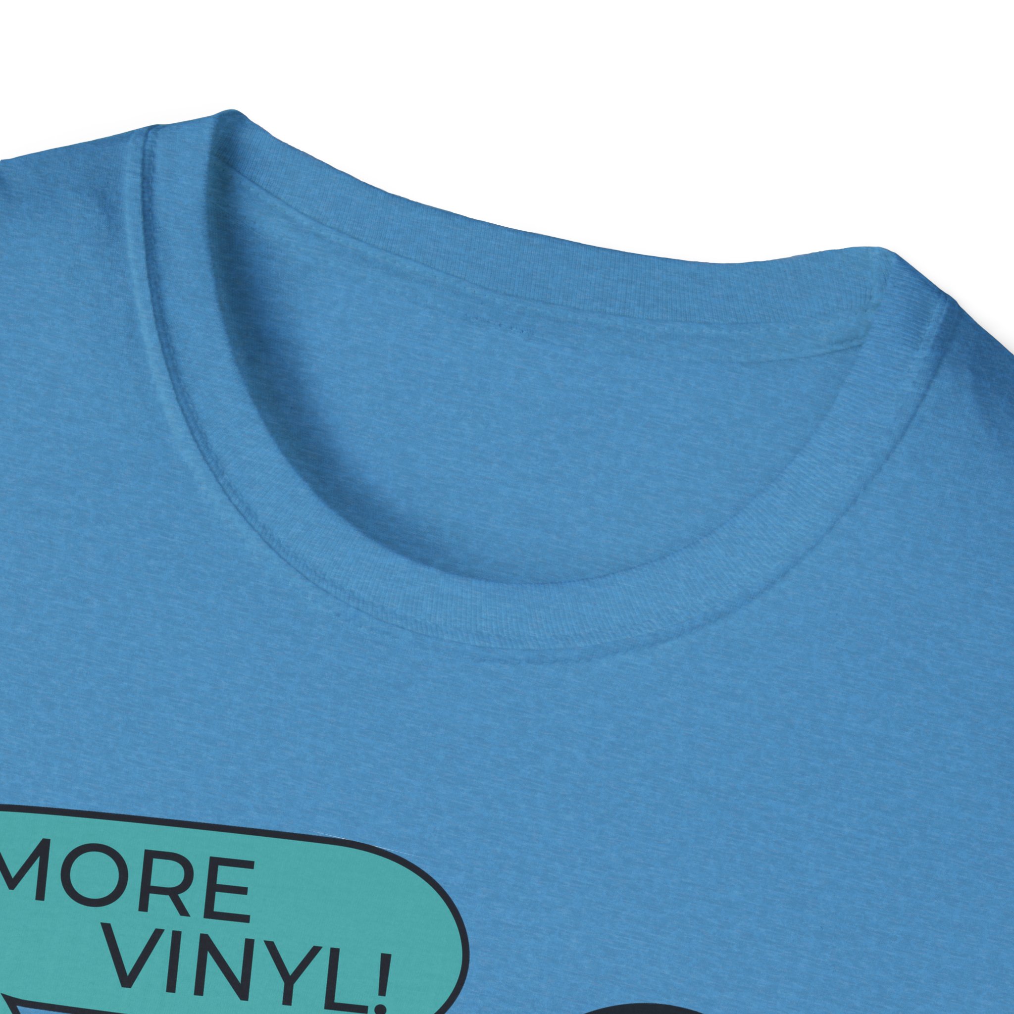 Vinyl Music Lover T-Shirt - More Vinyl Design - Image 35