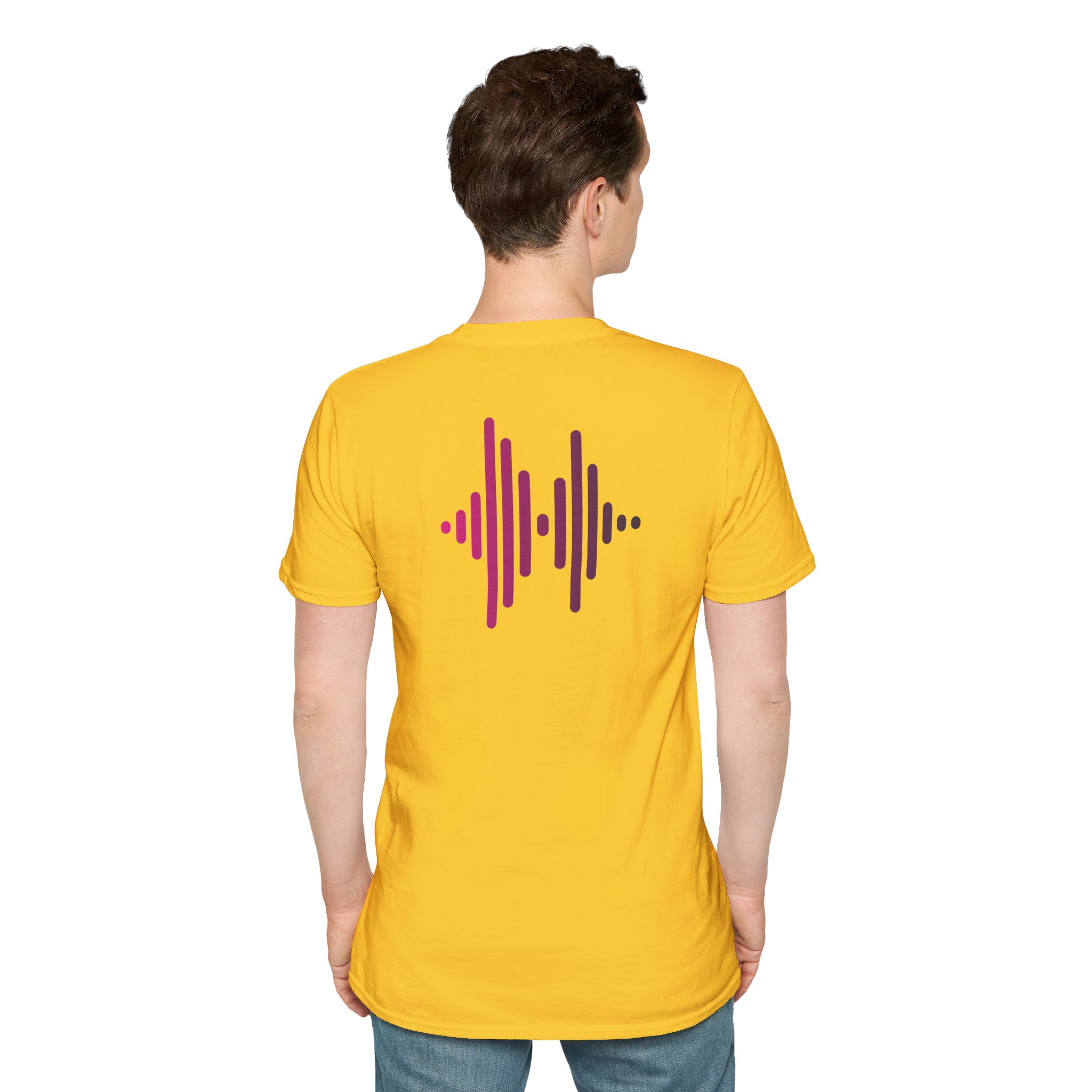 Soundwave Graphic T-Shirt — Modern Audio Waveback Tee - Image 60