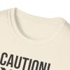 Vinyl Lover T-Shirt — "Caution! Can Talk About Vinyl For Hours" Music Tee - Thumbnail Image 33