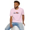 Sunset Soundwave T-Shirt — Minimal Nature Waveform Tee - Thumbnail Image 128