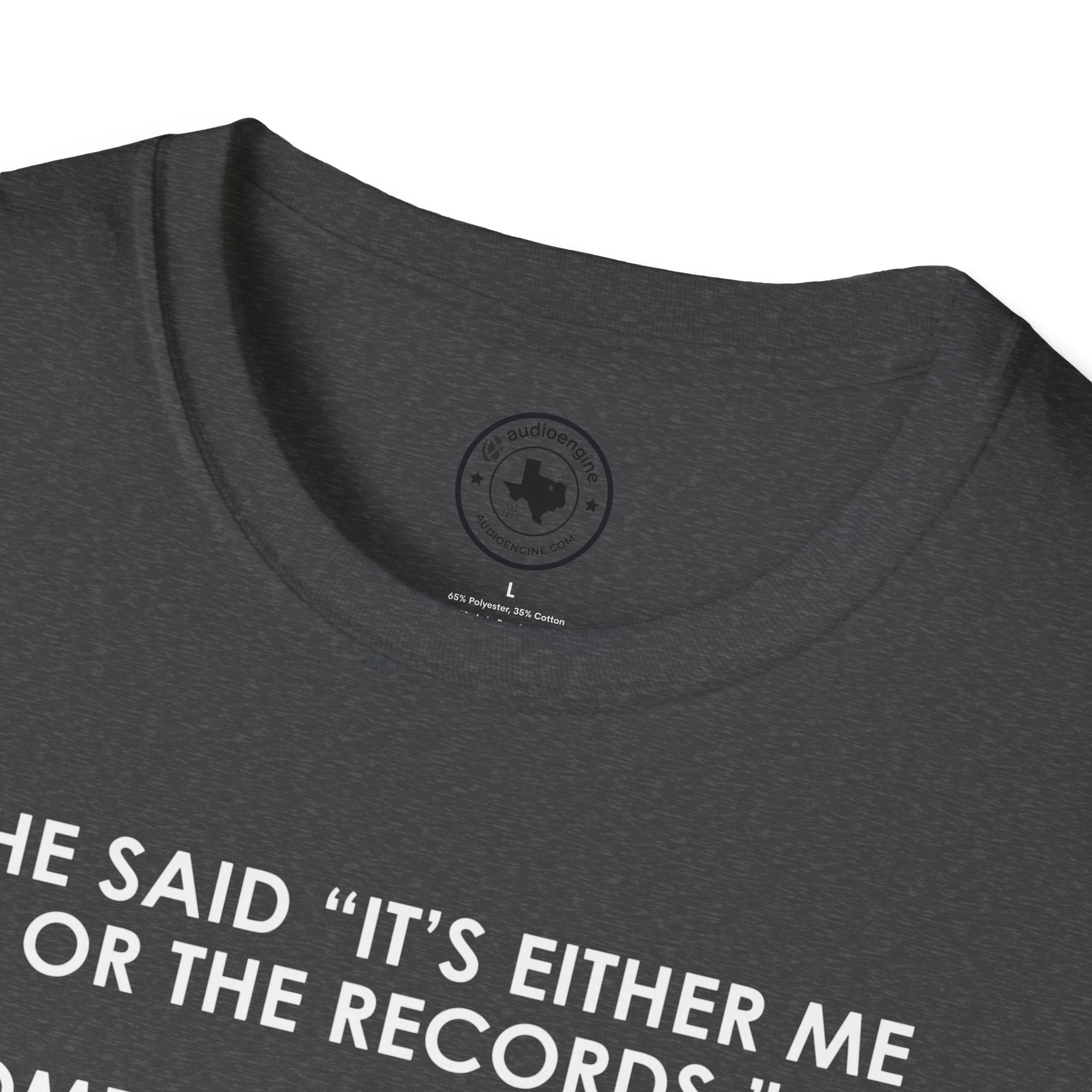 T-Shirt — “She Said ‘It’s Either Me or the Records.’ Sometimes I Miss Her.” Funny Music Lover Tee - Image 33