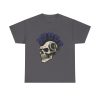 Skull Graffiti T-Shirt, Music Lover Tee, Festival Fashion Shirt, Unisex Graphic Tee, Edgy Streetwear Apparel - Thumbnail Image 37