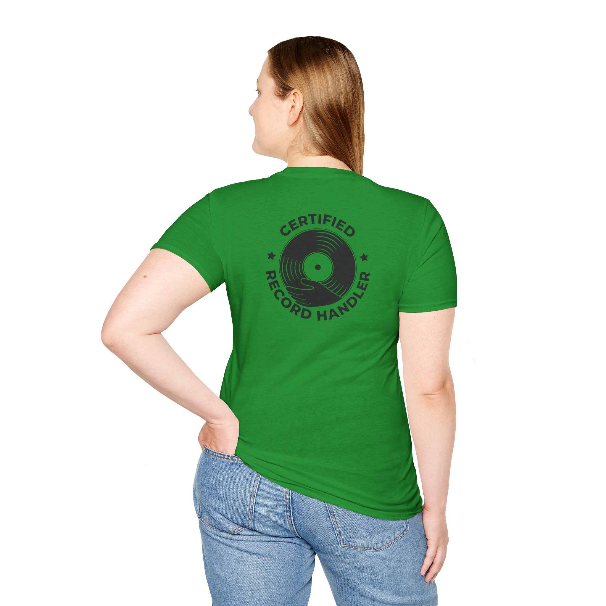 Certified Record Handler T-Shirt — Retro Vinyl DJ Tee - Image 47