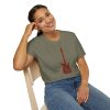Electric Guitar Graphic T‑Shirt — Red Pattern Rock Music Tee - Thumbnail Image 78