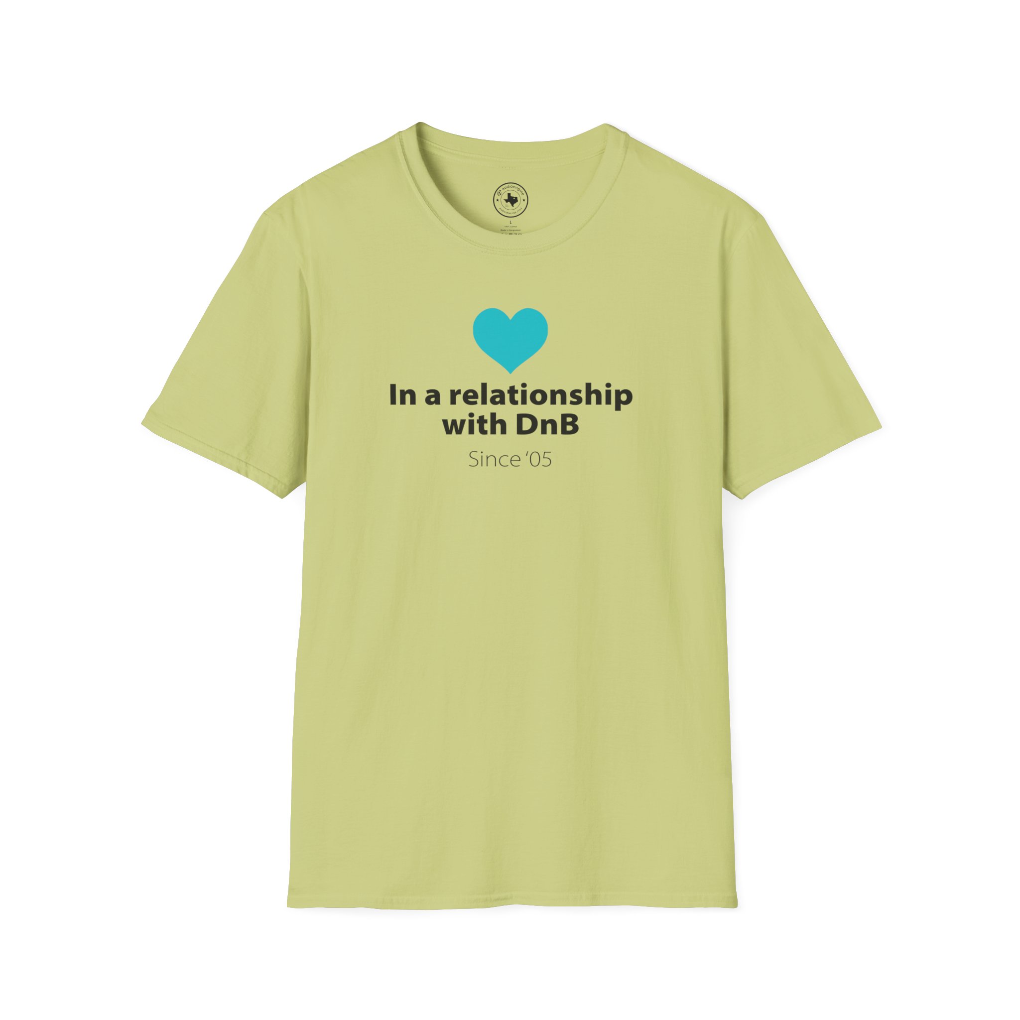 Drum & Bass "In a Relationship with DnB" T-Shirt - Image 2