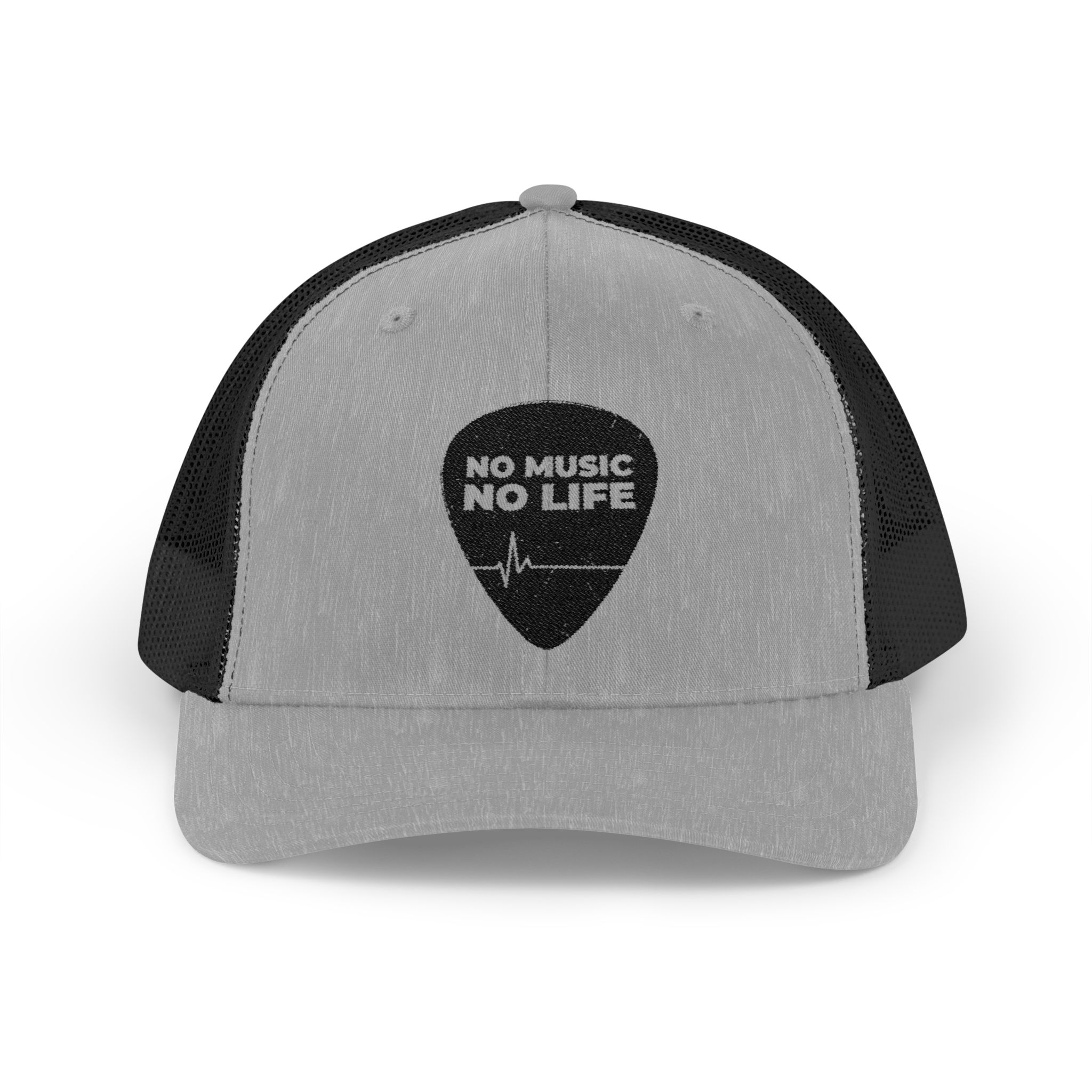 No Music No Life Snapback Trucker Cap - Image 1