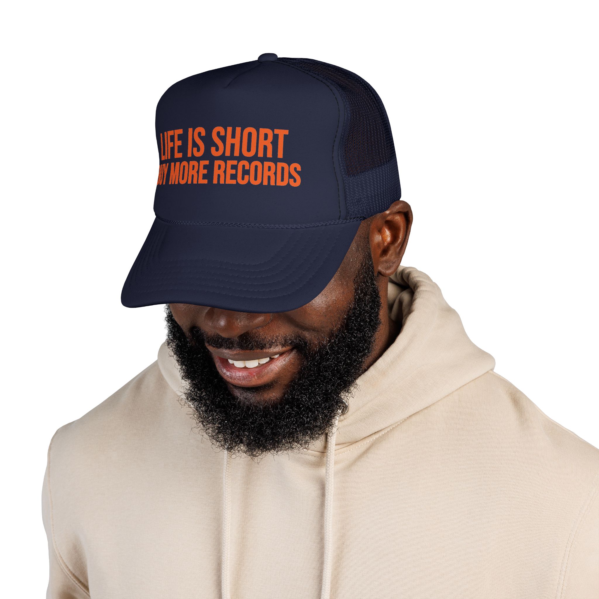 'Life is Short' Trucker Cap - Music Lover's Essential - Image 20