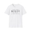 Music Lover's Unisex Softstyle T-Shirt - Perfect Gift for Musicians and Music Enthusiasts - Thumbnail Image 6