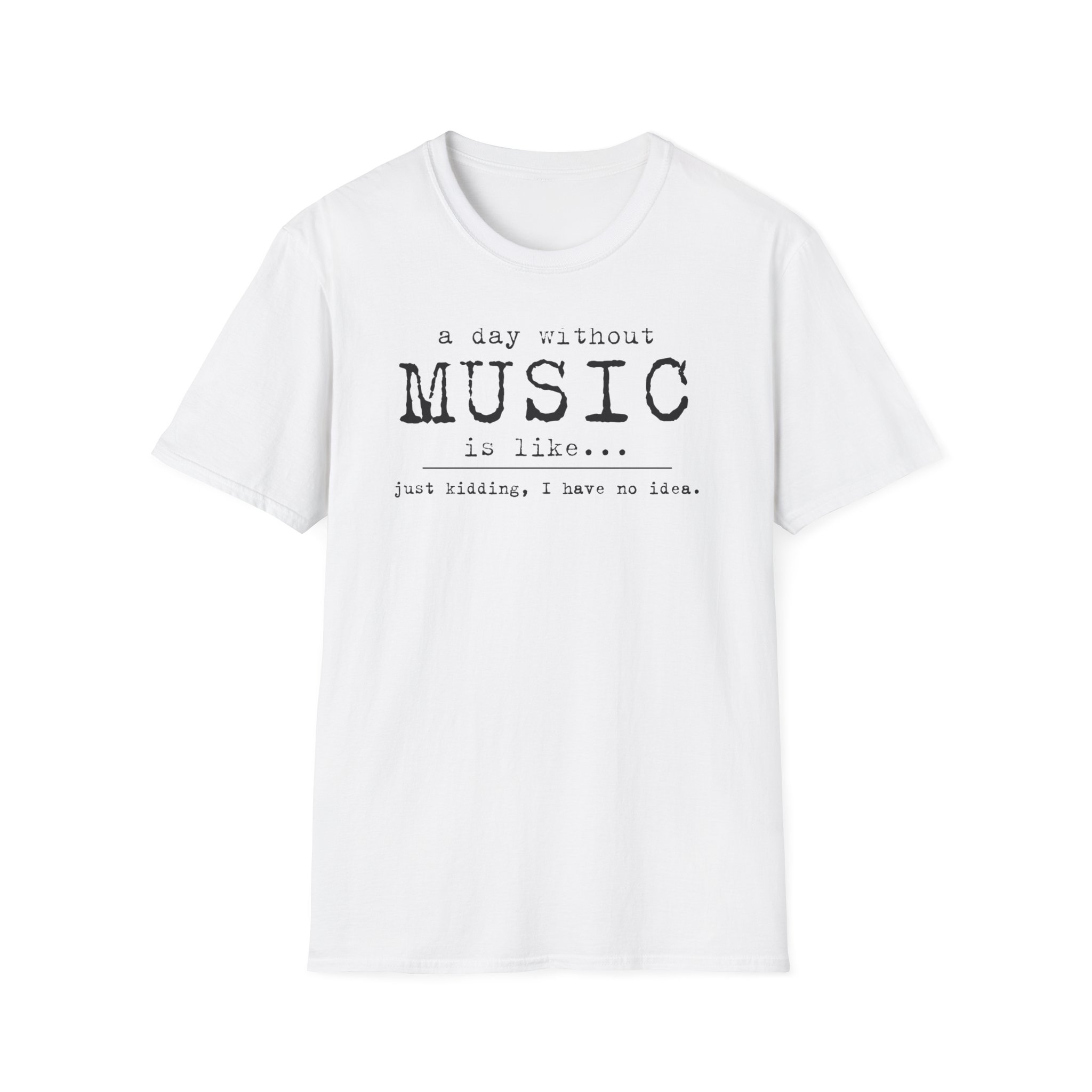 Music Lover's Unisex Softstyle T-Shirt - Perfect Gift for Musicians and Music Enthusiasts - Image 6