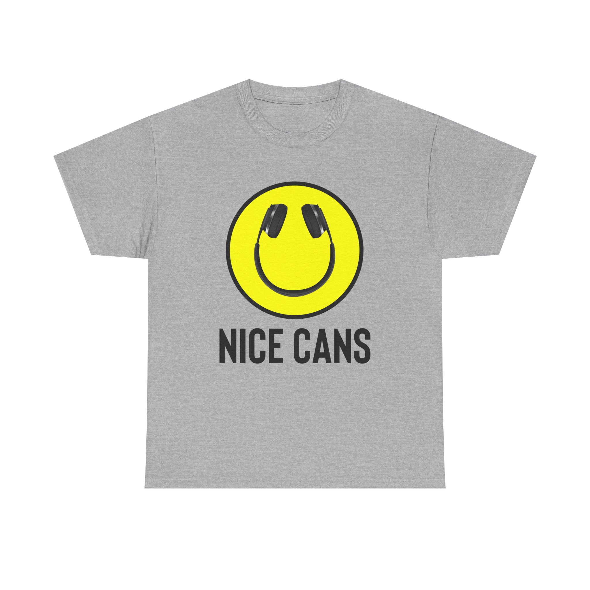 Funny Music Lover Tee - "Nice Cans" Unisex Heavy Cotton Shirt - Image 9