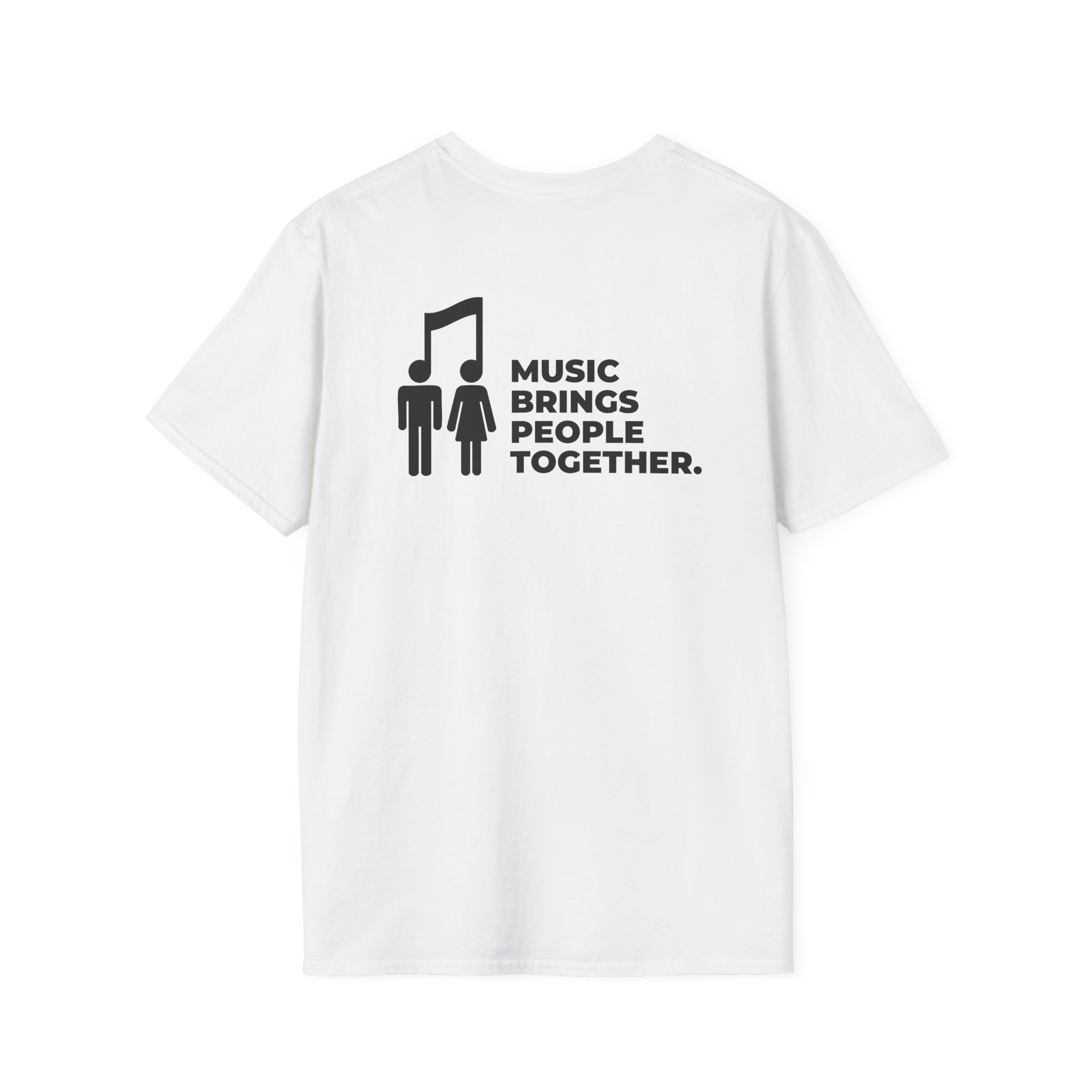 Unisex Smile & Music T-Shirt - Positive Vibes & Togetherness - Image 6