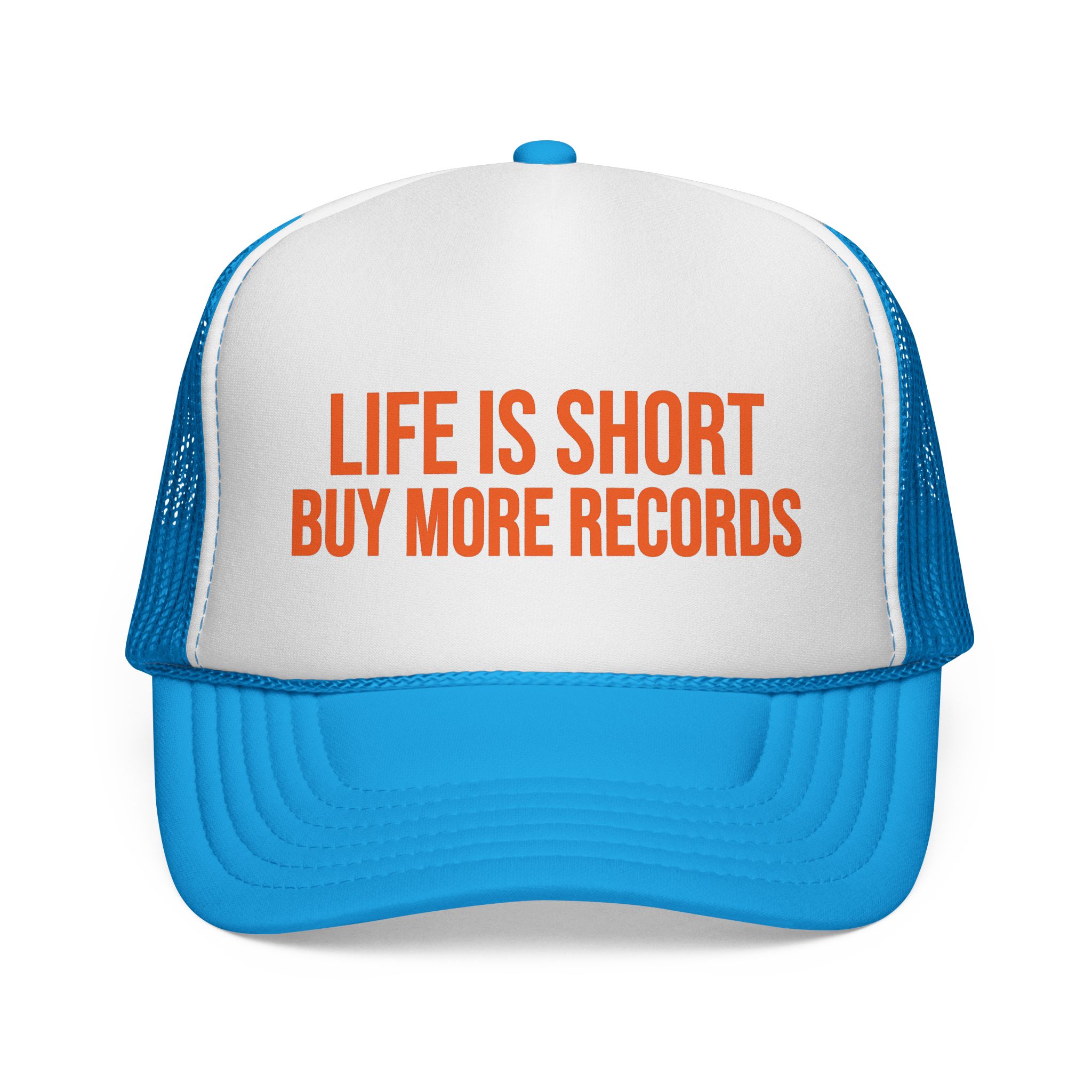 'Life is Short' Trucker Cap - Music Lover's Essential - Image 1