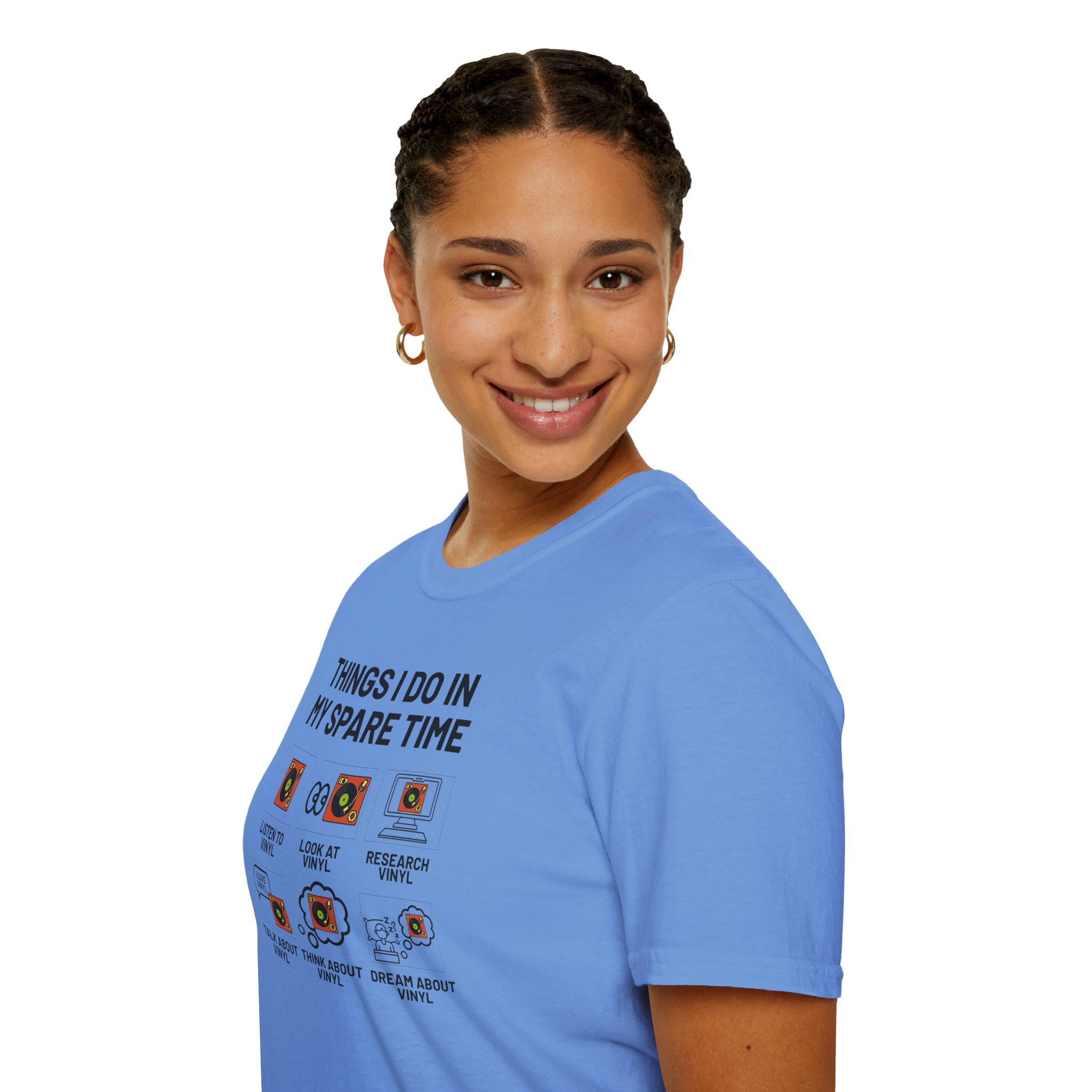 Things I Do In My Spare Time T-Shirt — Funny Hobbies Graphic Tee - Image 84