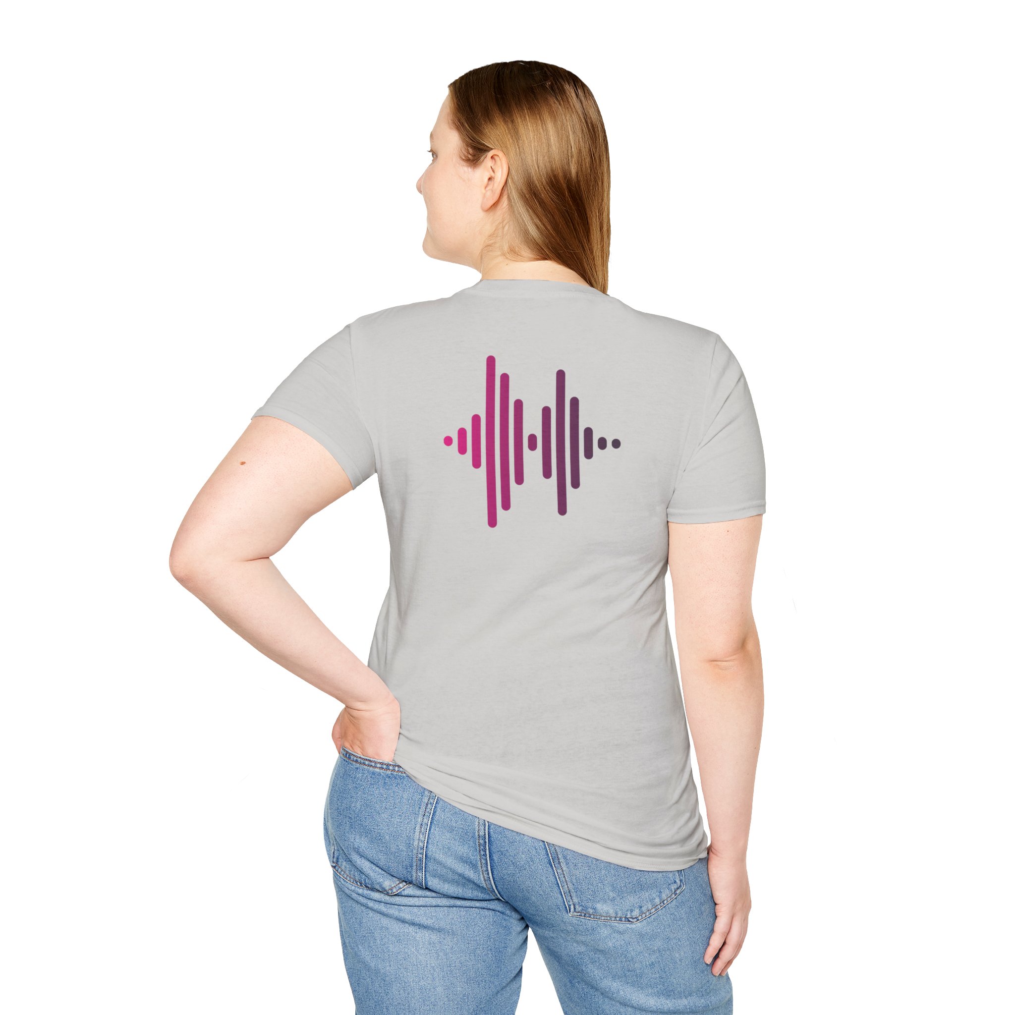 Soundwave Graphic T-Shirt — Modern Audio Waveback Tee - Image 35
