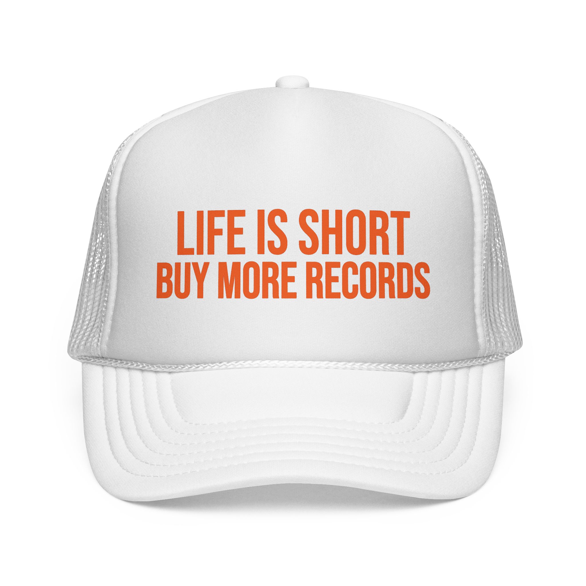 'Life is Short' Trucker Cap - Music Lover's Essential - Image 1