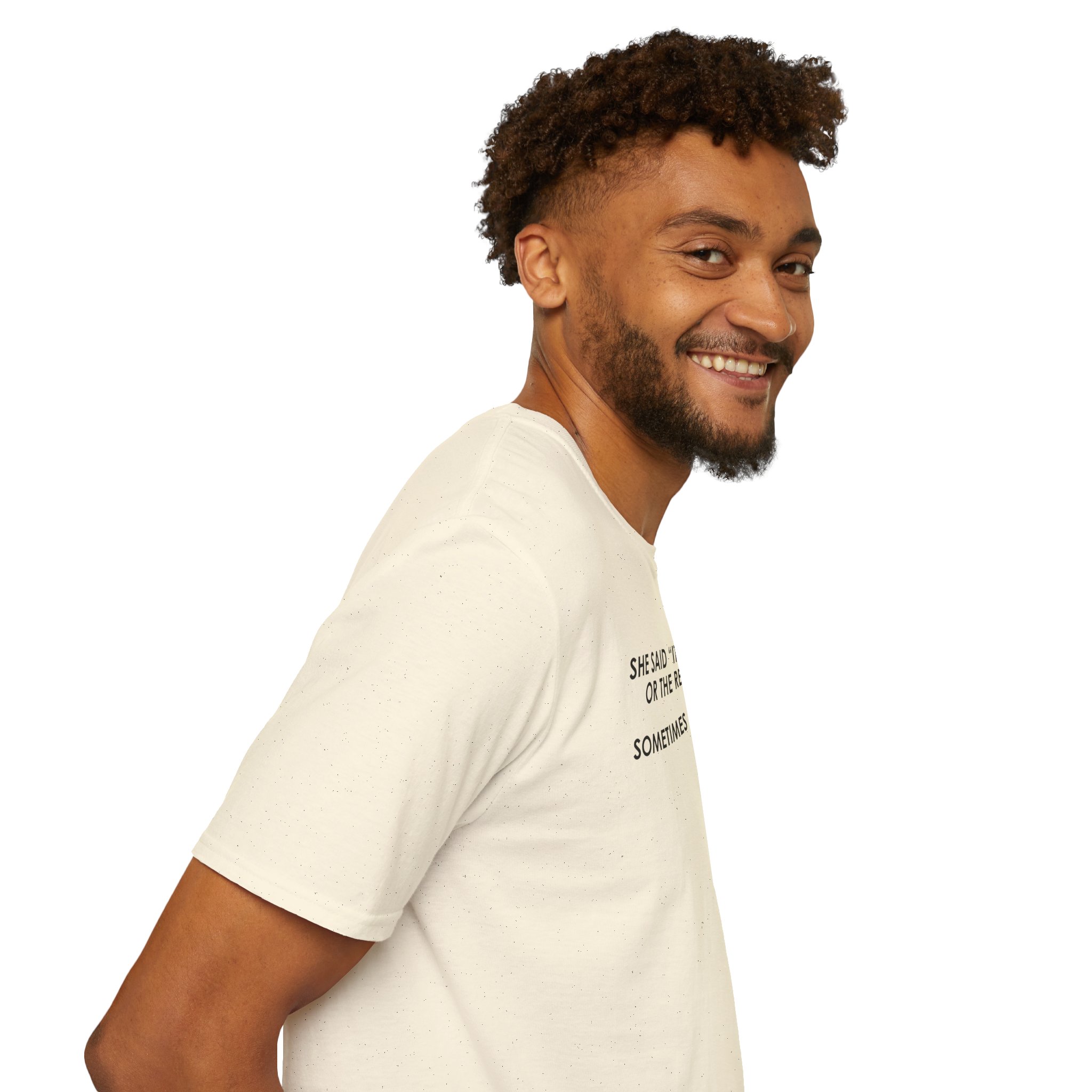 T-Shirt — “She Said ‘It’s Either Me or the Records.’ Sometimes I Miss Her.” Graphic Tee - Image 47