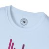 Audio Waveform Graphic Tee — Gradient Soundwave T-Shirt - Thumbnail Image 4