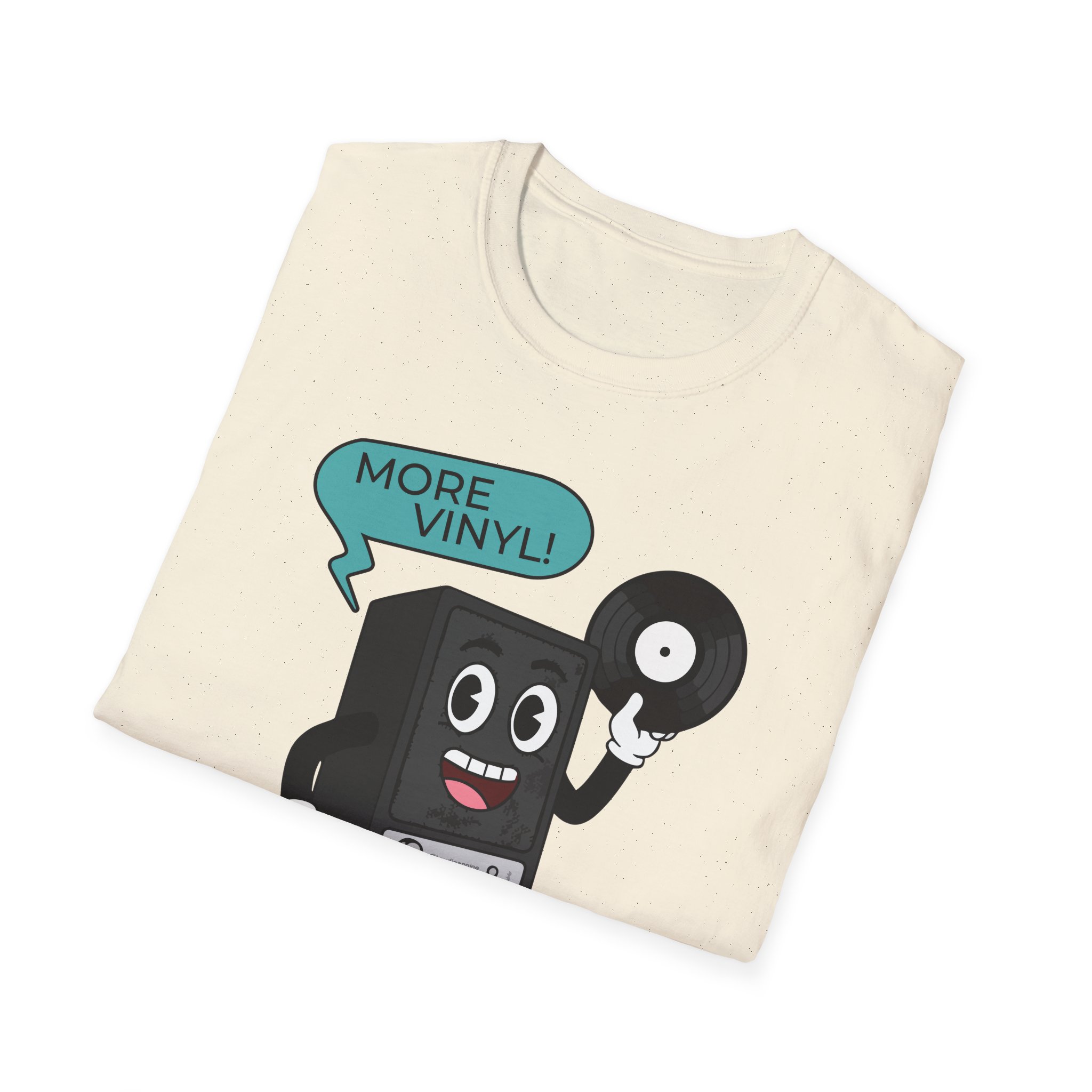 Vinyl Music Lover T-Shirt - More Vinyl Design - Image 20