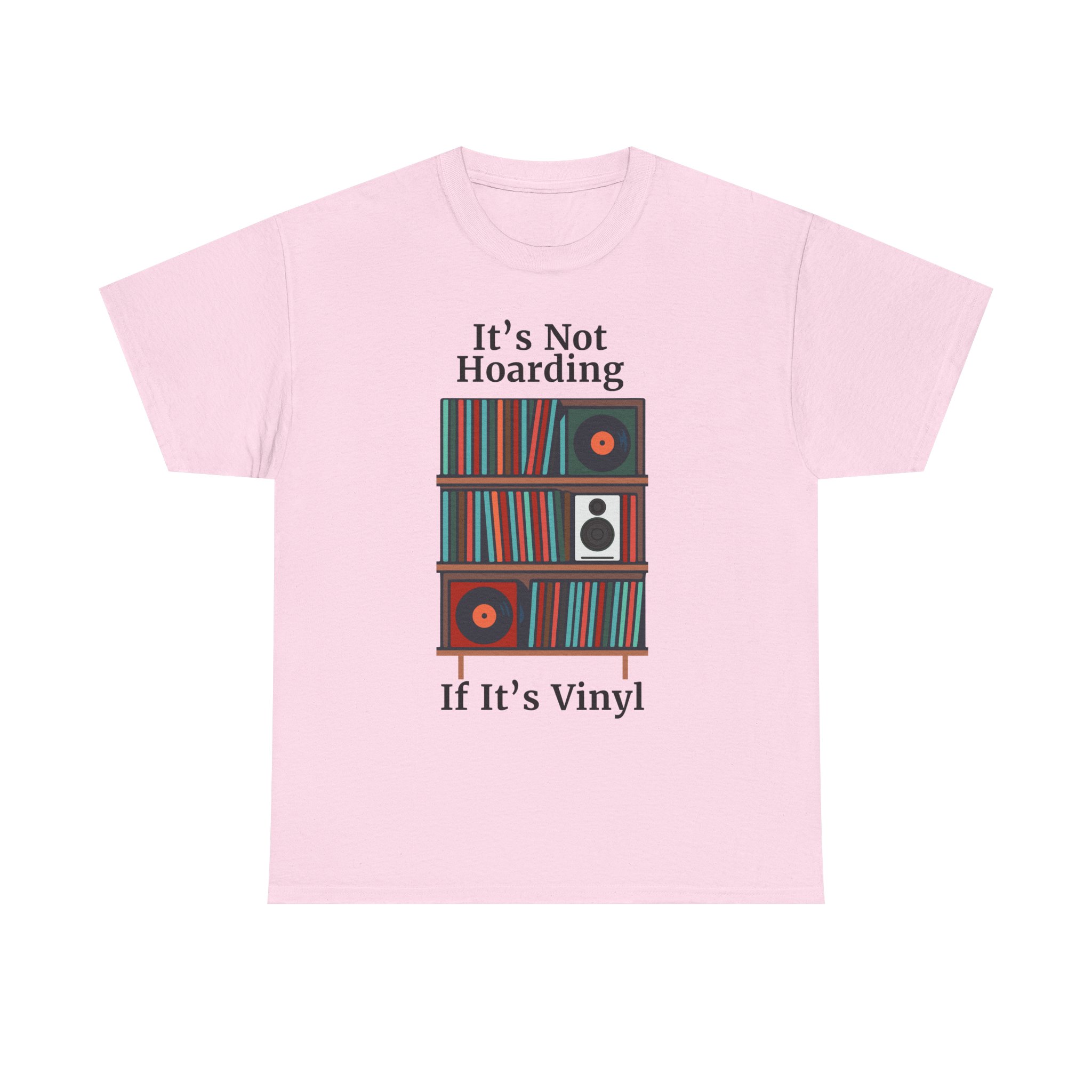 Vinyl Lover's Tee, Music Enthusiast Shirt, Record Collector Gift, Unique Vinyl Print T-Shirt, It's Not Hoarding If It's Vinyl - Image 37
