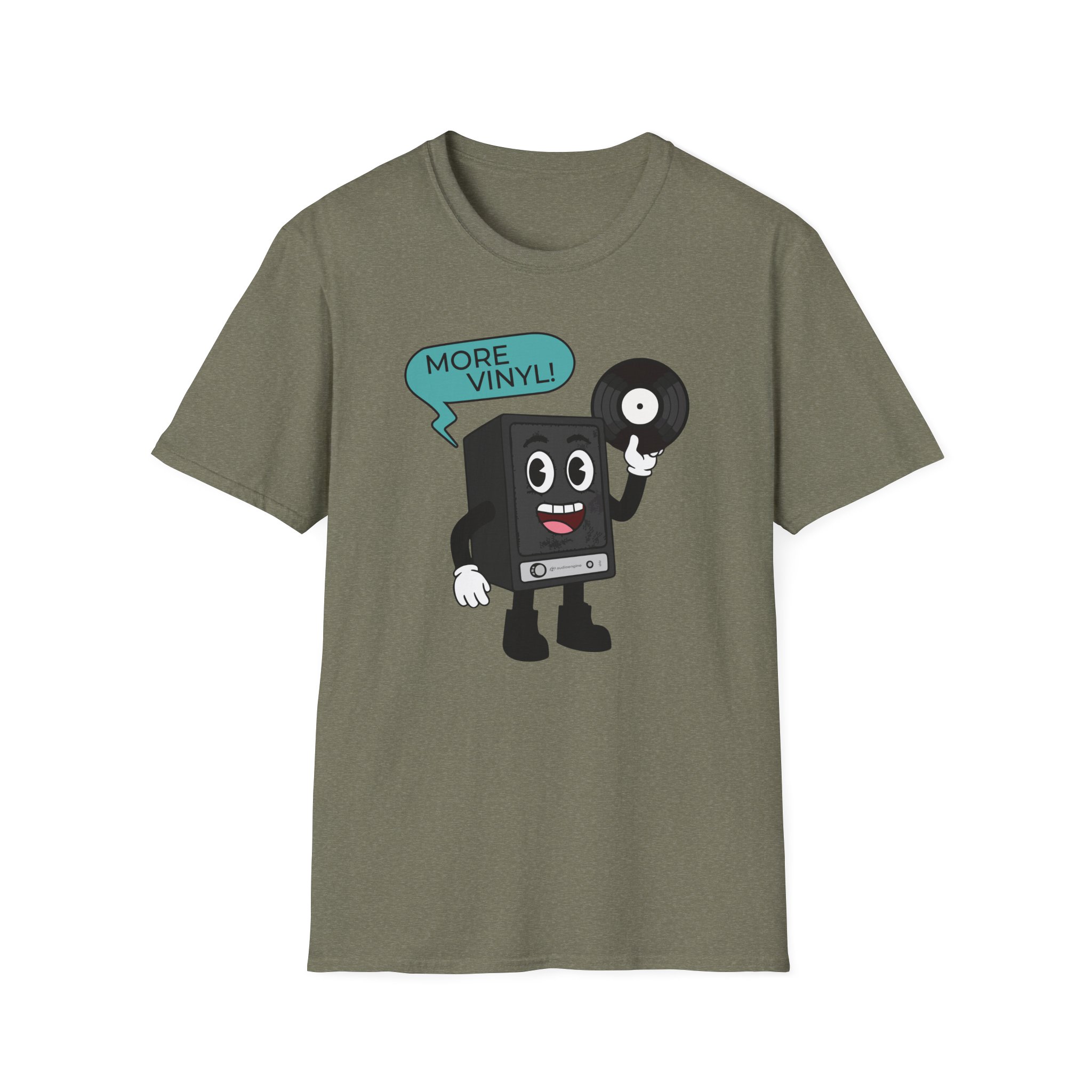 Vinyl Music Lover T-Shirt - More Vinyl Design - Image 21