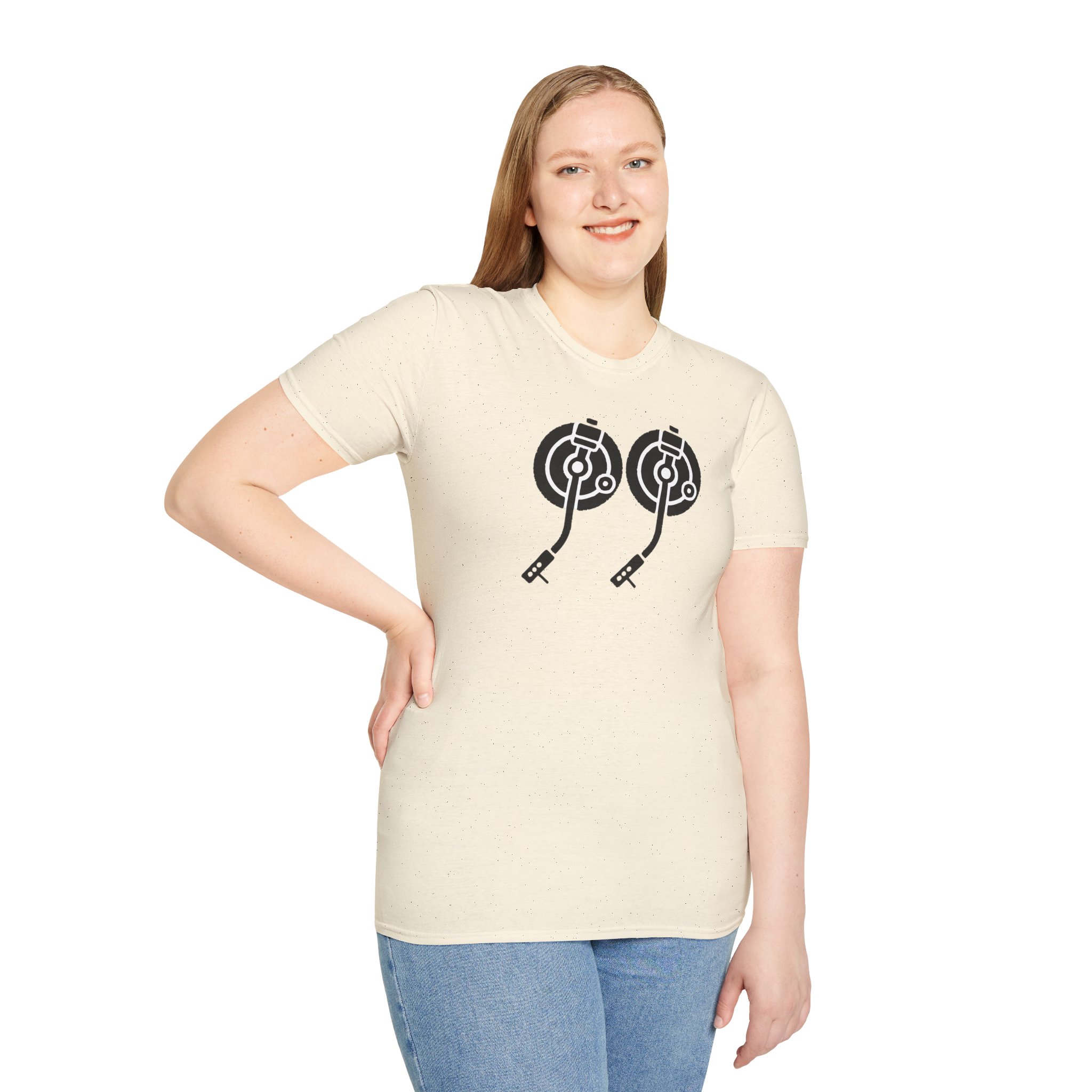 Record Player Turntable Tee — Retro DJ Vinyl Graphic T-Shirt - Image 55