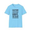 Vinyl Lover T-Shirt — "Caution! Can Talk About Vinyl For Hours" Music Tee - Thumbnail Image 79