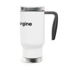 Stainless Steel Travel Mug with Handle, 14oz - Thumbnail Image 4