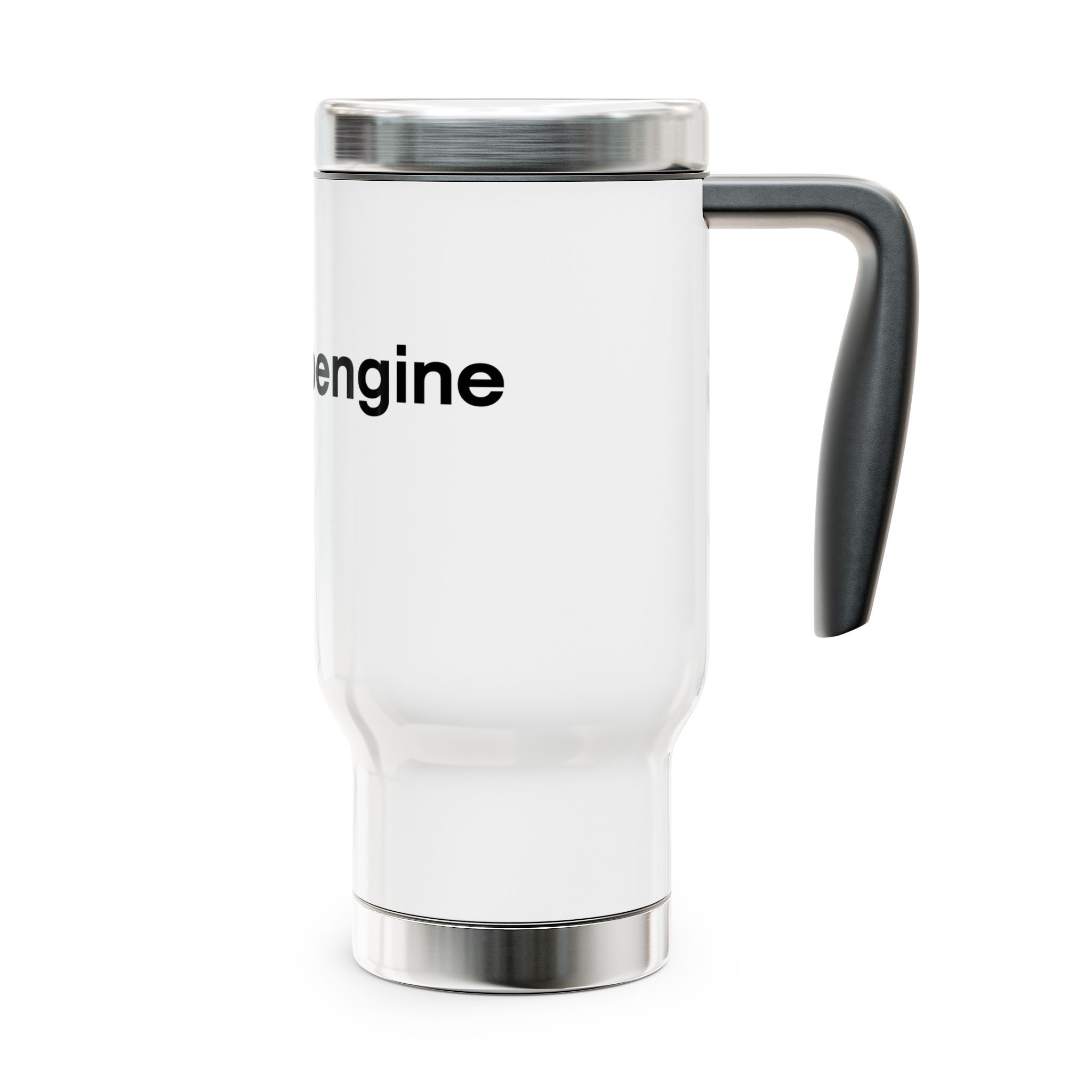 Stainless Steel Travel Mug with Handle, 14oz - Image 4