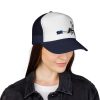 Gym Lover Trucker Cap with Workout Design - Thumbnail Image 14