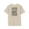 Vinyl Lover T-Shirt — "Caution! Can Talk About Vinyl For Hours" Graphic Tee - Thumbnail Image 14