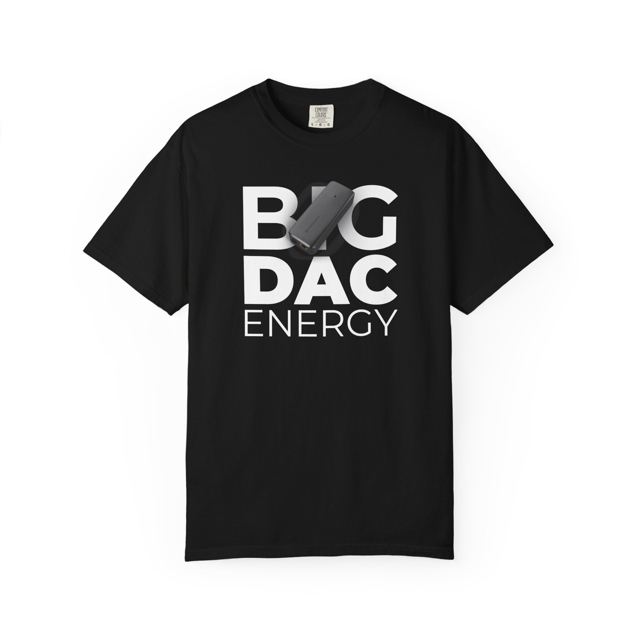 Big DAC Energy Graphic Tee - Image 1