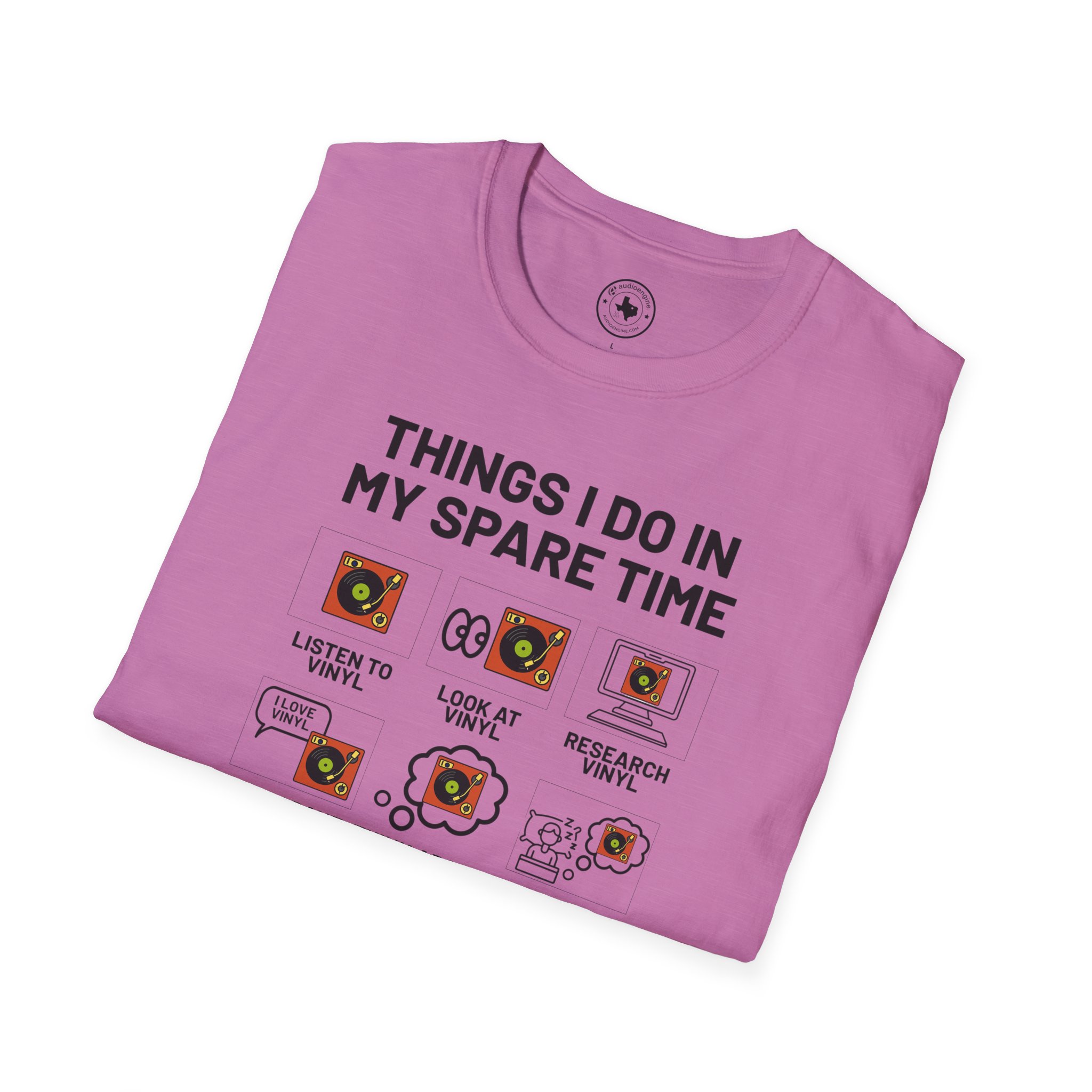 Things I Do In My Spare Time T-Shirt — Funny Hobbies Graphic Tee - Image 103