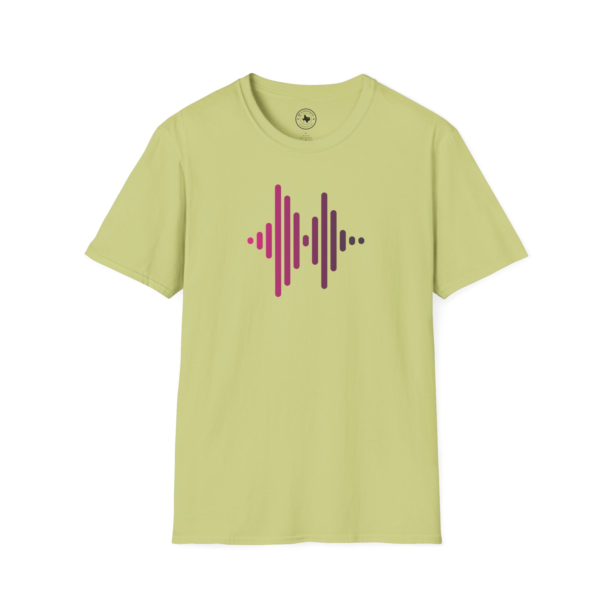 Audio Waveform Graphic Tee — Gradient Soundwave T-Shirt - Image 65
