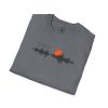 Sunset Soundwave T-Shirt — Minimal Nature Waveform Tee - Thumbnail Image 84