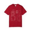 Blueprint Camera Unisex T-Shirt, Casual Wear, Artist Gift, Photography Tee, Unique Apparel, Comfortable Style - Thumbnail Image 35