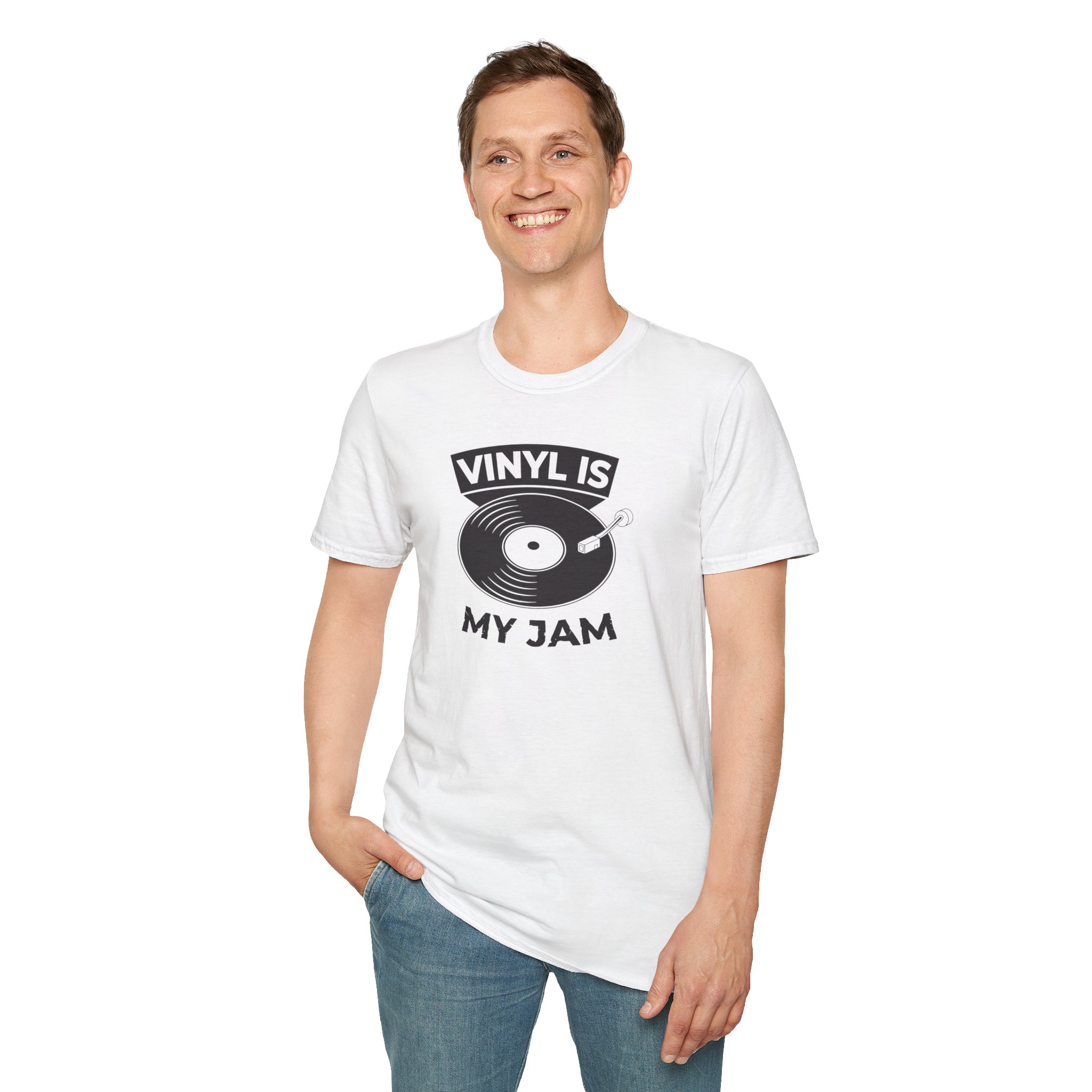 Vinyl Is My Jam T-Shirt — Retro Record Lover Tee - Image 14