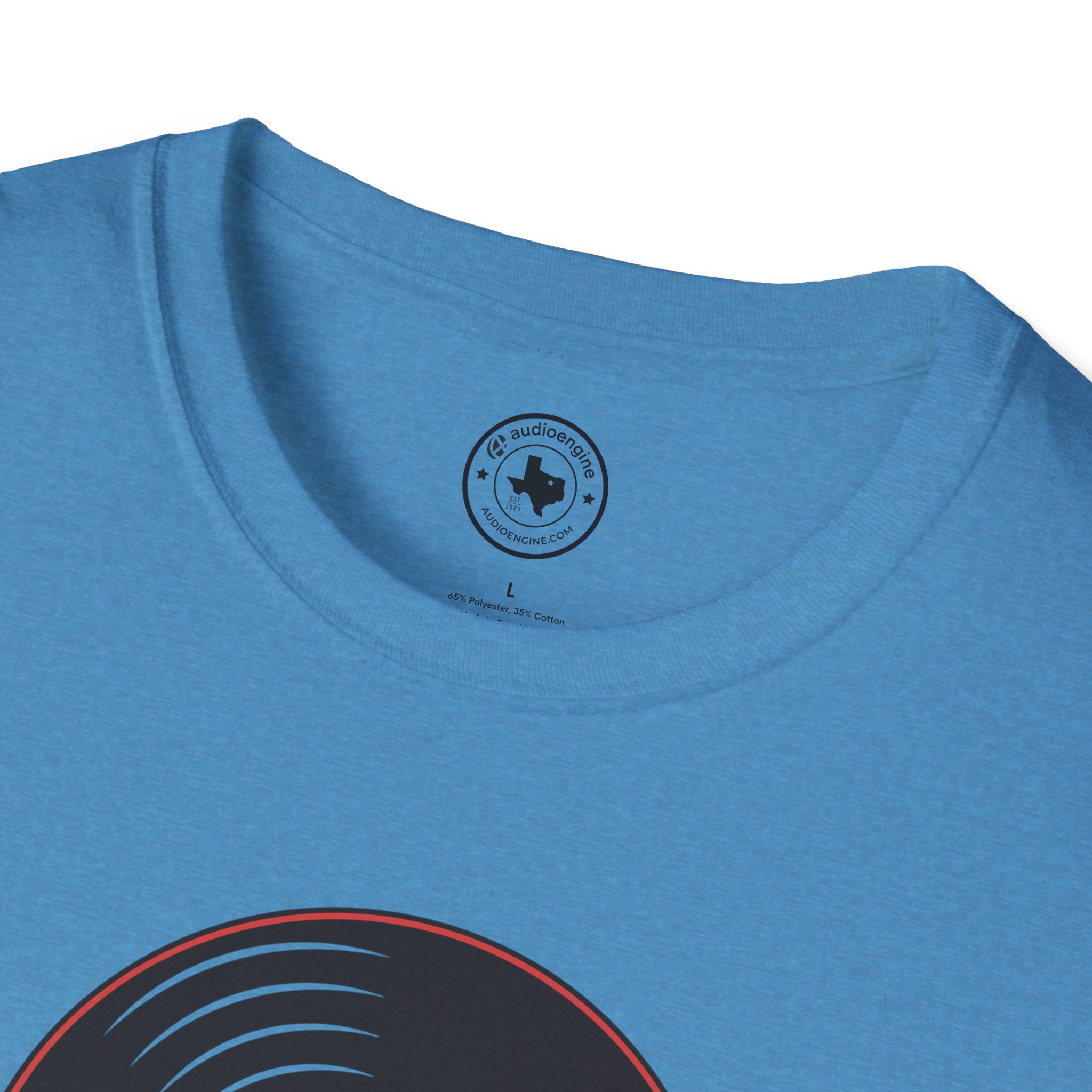 Retro Vinyl Record T-Shirt — Rainbow Stack Turntable Tee - Image 133