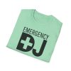 Emergency DJ Unisex Softstyle T-Shirt - Perfect for Music Lovers and Events - Thumbnail Image 28