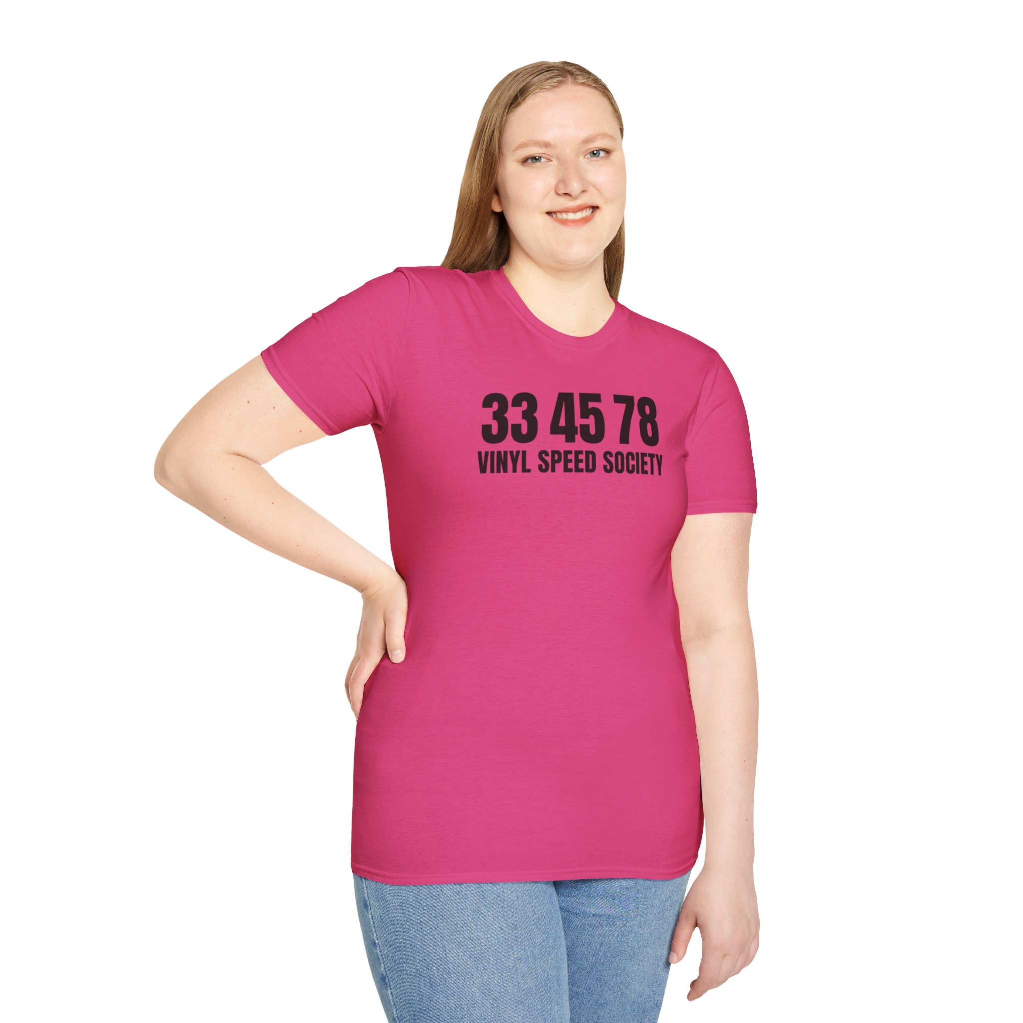 Vinyl Speed Society Unisex Softstyle T-Shirt - Image 53