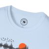 Sunset Soundwave T-Shirt — Minimal Nature Waveform Tee - Thumbnail Image 107